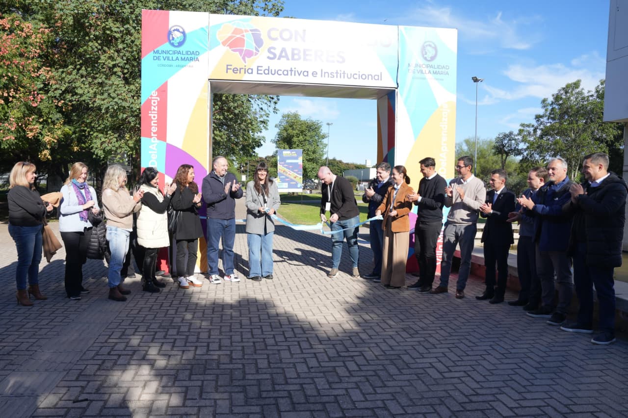COMENZÓ LA EDICIÓN 2026 DE LA FERIA EDUCATIVA CONECTANDO SABERES - Aquí ...